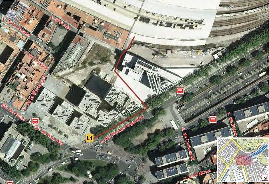 Enllaç més curt Barceloneta-EdF "nou accés"