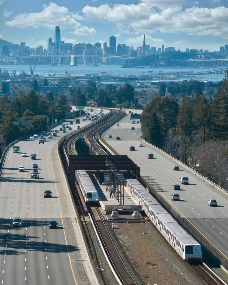 Foto:Pinterest. Bart. San Francisco